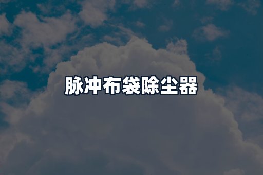 脉冲布袋除尘器